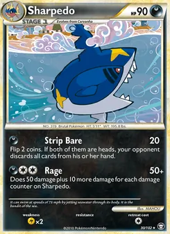 Sharpedo — Triunfante 30