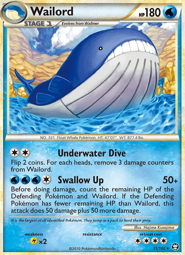 Wailord — Triunfante 31