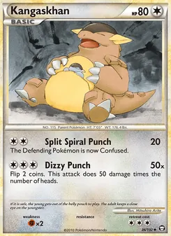 Kangaskhan — Triunfante 36