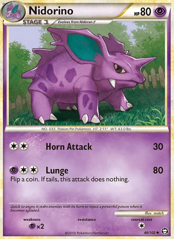 Nidorino — Triunfante 46