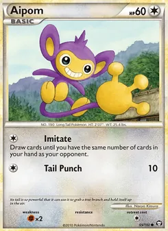 Aipom — Triunfante 55
