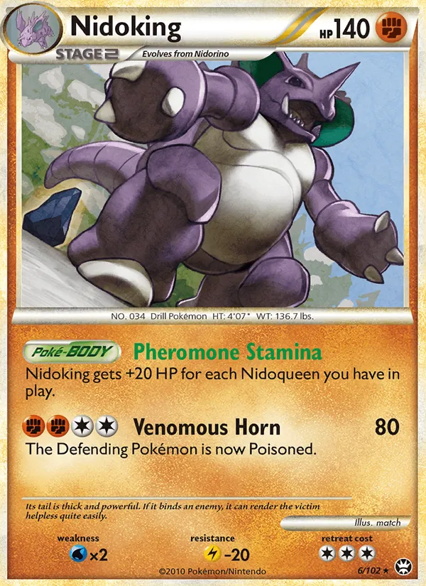 Nidoking — Triunfante 6