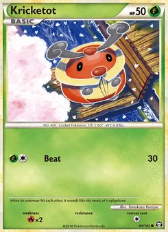 Kricketot — Triunfante 65