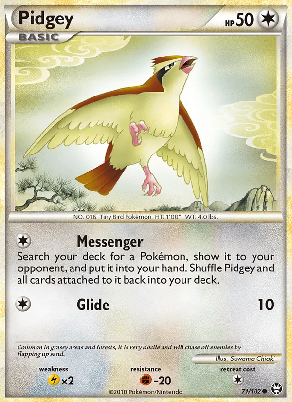 Pidgey — Triunfante 71