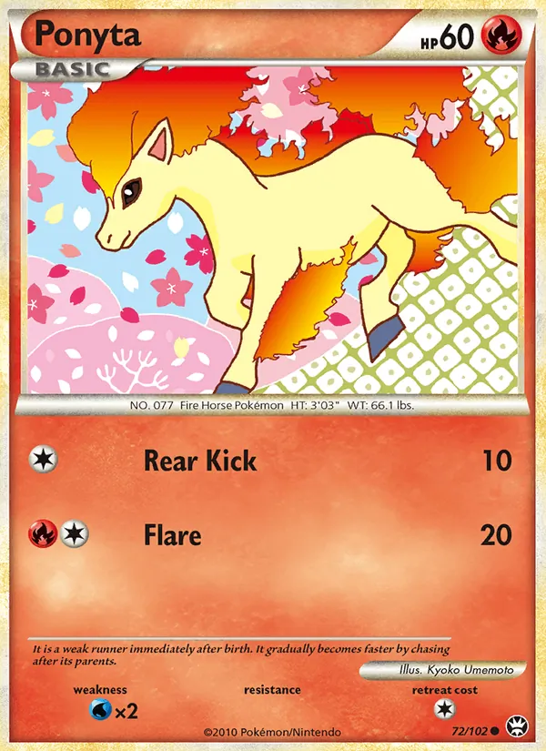 Ponyta — Triunfante 72
