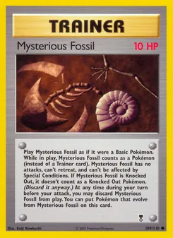 Mysterious Fossil — Legendary Collection 109