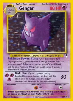 Gengar — Legendary Collection 11
