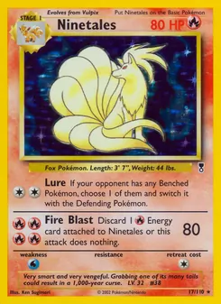 Ninetales — Legendary Collection 17
