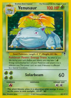 Venusaur — Legendary Collection 18