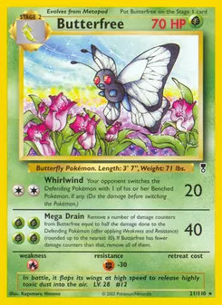 Butterfree — Legendary Collection 21