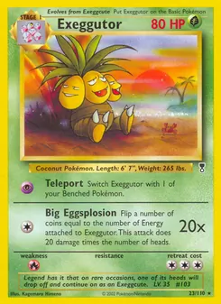 Exeggutor — Legendary Collection 23