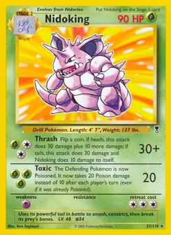 Nidoking — Legendary Collection 31