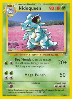 Nidoqueen — Legendary Collection 32