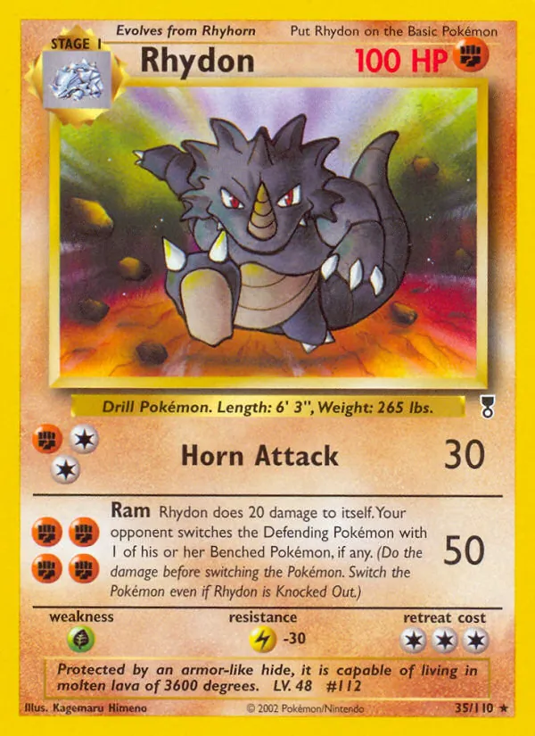 Rhydon — Legendary Collection 35