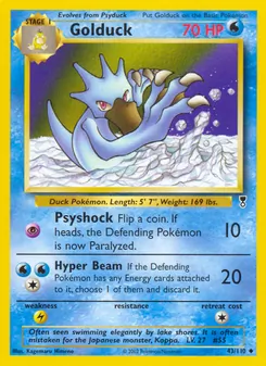 Golduck — Legendary Collection 43