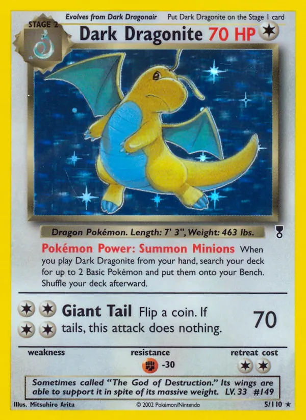 Dark Dragonite — Legendary Collection 5