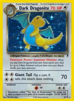 Dark Dragonite — Legendary Collection 5