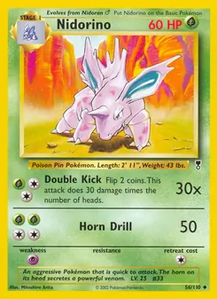 Nidorino — Legendary Collection 56