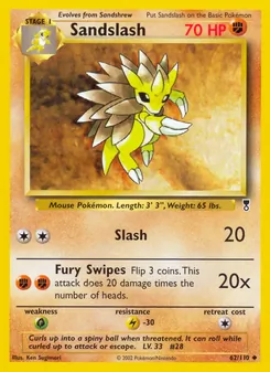 Sandslash — Legendary Collection 62