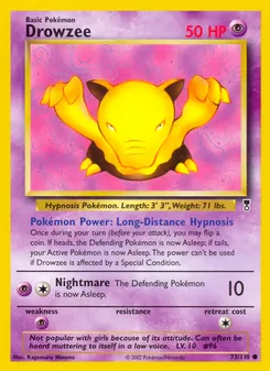 Drowzee — Legendary Collection 73
