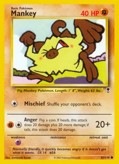 Mankey — Legendary Collection 81