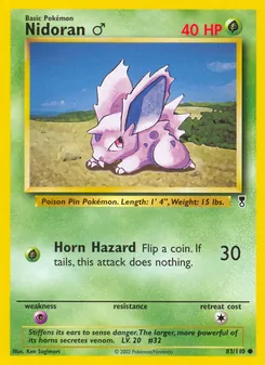 Nidoran ♂ — Legendary Collection 83