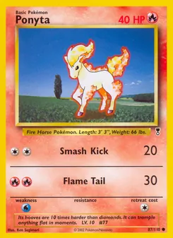 Ponyta — Legendary Collection 87
