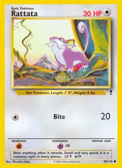 Rattata — Legendary Collection 89
