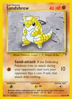 Sandshrew — Legendary Collection 91