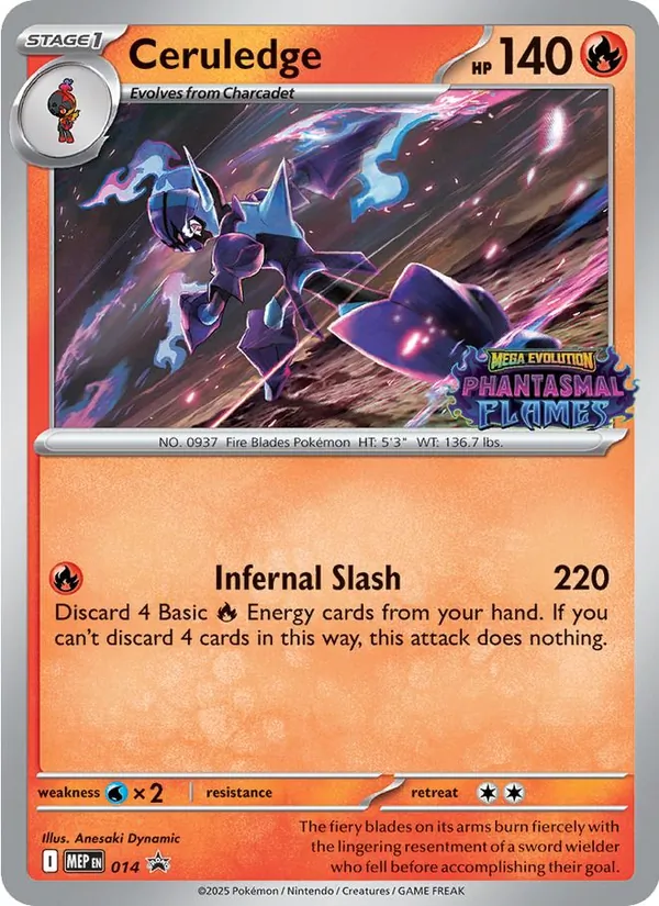 Ceruledge - MEP Black Star Promos