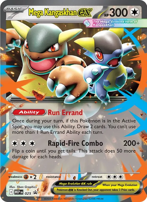 Mega Kangaskhan ex - MEP Black Star Promos