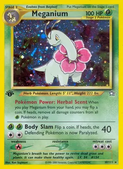 Meganium — Neo Genesis 10