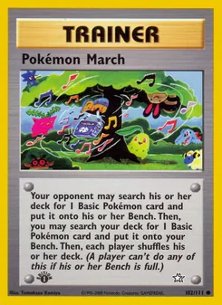 Pokémon March — Neo Genesis 102