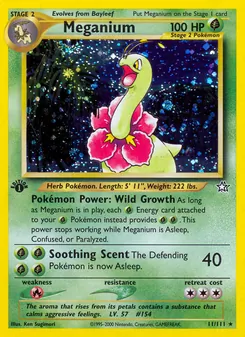 Meganium — Neo Genesis 11