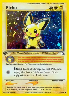 Pichu — Neo Genesis 12