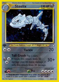 Steelix — Neo Genesis 15
