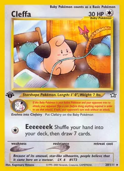 Cleffa — Neo Genesis 20