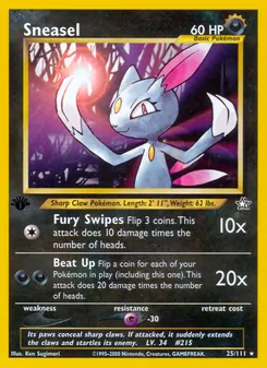 Sneasel — Neo Genesis 25