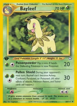 Bayleef — Neo Genesis 28