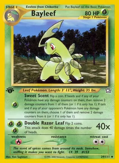 Bayleef — Neo Genesis 29