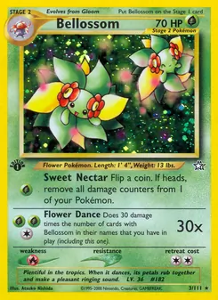 Bellossom — Neo Genesis 3