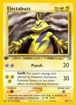 Electabuzz — Neo Genesis 33