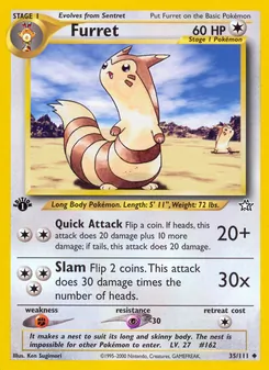 Furret — Neo Genesis 35