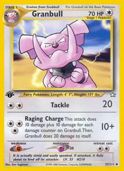 Granbull — Neo Genesis 37