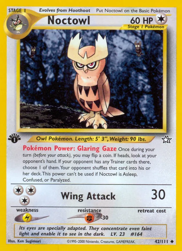 Noctowl — Neo Genesis 42