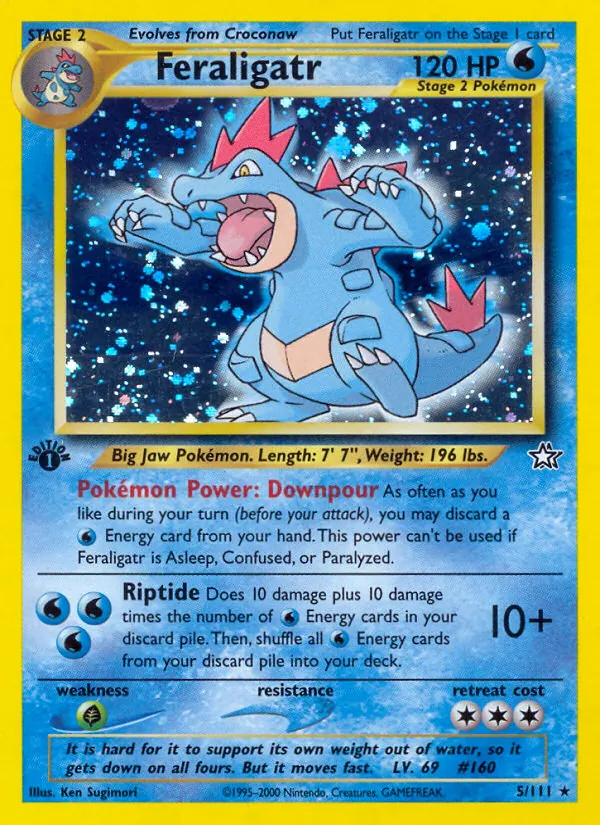 Feraligatr — Neo Genesis 5