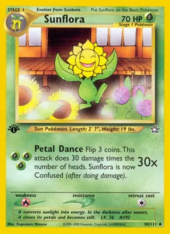 Sunflora — Neo Genesis 50