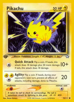 Pikachu — Neo Genesis 70