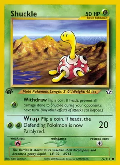 Shuckle — Neo Genesis 72