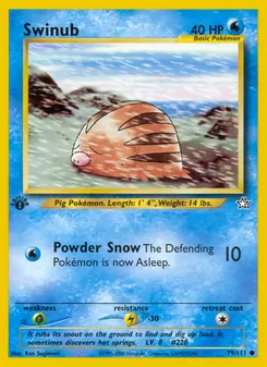 Swinub — Neo Genesis 79